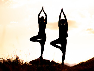 Valberg sentier Yoga