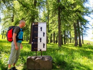 Valberg sentier planétaire