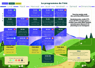 Programme été 2026