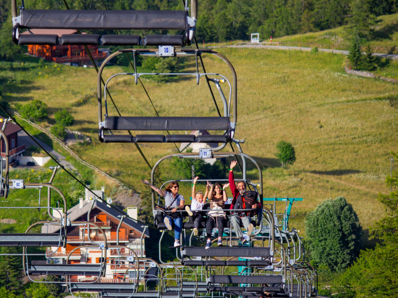 Valberg télésiège été