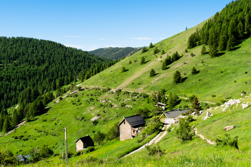 Boucle des Hameaux - Rouge_Valberg
